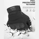 Kemimoto - Tough Full Finger Motorcycle Gloves with Touchscreen, Anti-Slip Design