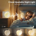 Reteyung - Sunrise Alarm Clock with Moon Light, 10 Light Effects & 10 Sounds