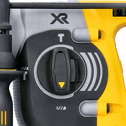 DEWALT - 18V XR Li-Ion SDS Plus Rotary Hammer Drill, Yellow/Black