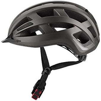 Crivit - Adult Bike Helmet With Light 52-57cm