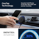 Spigen - MagSafe Car Mount Charger with Heat Dissipation & Noise Prevention for iPhone 15