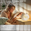 Reteyung - Sunrise Alarm Clock with Moon Light, 10 Light Effects & 10 Sounds