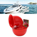 Akozon - 12V 150dB Red Air Horn for Truck, Boat, Motorcycle, Loud Cow Sound