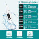 Jellytree - Dog Plaque & Tartar Remover Kit with LED Light, 5 Cleaning Modes