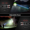 Lepro - Super Bright LED Torch with 5 Modes, Zoomable & Water Resistant