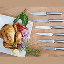 Cecotec - Set of 6 Professional Steak Knives with 2mm Thick Blades