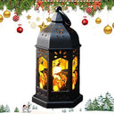 Aizuoni - Battery Operated Halloween Lanterns - Vintage Electric Table Decor