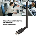 Zunate - USB WiFi Adapter AC1300, Dual Band 2.4G/5G, BT5.0, Antenna Included