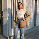 Roulens - Vegan Soft Leather Crossbody Bag with Adjustable Strap & Stylish Design