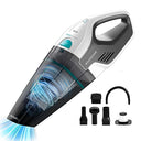 Discover the Cecotec Cordless Handheld Vacuum with 8.4V power, 50W suction, and 20 min autonomy. Ideal for quick clean-ups of solids and liquids. Keywords: cordless vacuum, handheld vacuum, bagless vacuum