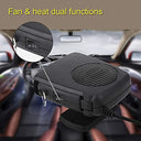 Tyenaza - 12V 150W Car Fan Heater, Portable 2-in-1 Demister & Defroster