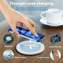 JE Make IT Simple - 15W Fast Wireless Desktop Charger for iPhone and Samsung