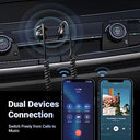 Ugreen - Bluetooth 5.3 Aux Adapter with Built-in Microphone for Hands-Free Calls