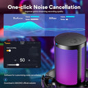 Maono - USB Gaming Microphone with Noise Cancellation, RGB Lights, Mute & Gain