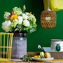 Yardwe - Natural Woven Rattan Lamp Shade for Vintage Table & Ceiling Lights