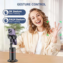 Qirita - Auto Face Tracking Tripod with 360° Rotation, Remote Control, No App Needed