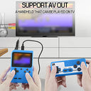 Etparkk - Handheld Game Console with 400 Classic Games, 2.8" IPS Screen, TV Connection, Dual Player Support