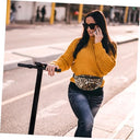 Healvian - Adjustable Shoulder Strap Fanny Pack for Travel, Compact & Stylish