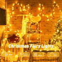 Auriostar - 30m Outdoor Fairy Lights, 8 Modes, 300 LEDs for Indoor/Outdoor Use