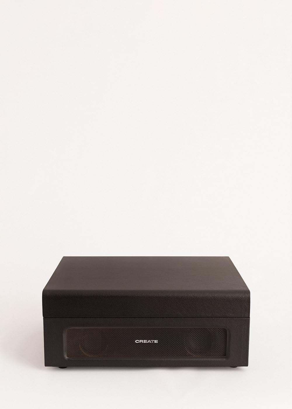CREATE Retro Record Player, Black, Medium