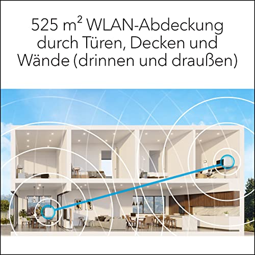 NETGEAR - Orbi WiFi 6 Mesh System with 2 Satellite Repeaters, AX5400