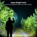 Lepro - Super Bright LED Torch with 5 Modes, Zoomable & Water Resistant