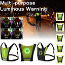 Vgeby - Wireless LED Indicator Bicycle Vest with Remote Control for Safety