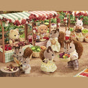 Bjdesign - Father of Sylvanian Families Walnut Squirrel Doll, No Assembly Required, Social Skills Development