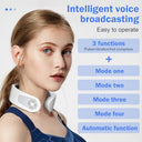 Bluessiery - Intelligent Neck Massager with 42°C Heat, 5 Modes & Voice Prompts