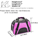 Dotala - Airline Approved Soft-Sided Cat Carrier, Foldable for Small Pets