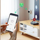 Usmart - Smart WiFi Socket with Power Monitor, Alexa Compatible, Model SP1-1