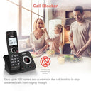 VTech - DECT Cordless Phone with Answering Machine, Call Block, Backlit Display