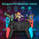 AiKanbo - Wireless Pro Controller with Adjustable Vibration & Turbo Mode for N-Switch/Switch Lite/OLED