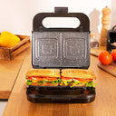 Cecotec - 4-in-1 Sandwich Maker, 1000W, Holds 2 Sandwiches, Stainless Steel