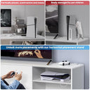 ElectronGeek - PS5 Slim Horizontal Stand with 4 USB Ports & Charging Base