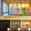 Dumiloo - MR16 20W 12V Dimmable Halogen Bulbs, GU5.3 Base, 2700K Warm White, 8 Pack