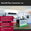 Paulmann - MaxLED 1m Extension Cable for LED Strip, 5-Pin White Accessory