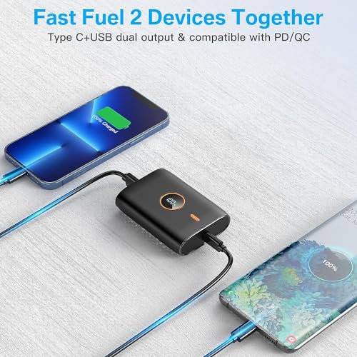 Brand Bogseth - Compact 10000mAh PD 22.5W Power Bank with USB-C & LED Display