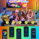 Deeprbling - RGB Floor Lamp with Music Sync, Remote Control & 16M Colors
