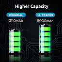 LL TRADER - 5000 mAh Lithium-Ion Battery for iPhone 11 with Repair Tools