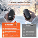 Easyacc - Rechargeable Hand Warmer 2 x 5000 mAh, Portable USB-C Power Bank