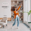 Ibiza - VHF Wireless Hand Microphone 203.5MHz for PORT12VHF-BT & PORT15VHF-BT