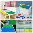 Shinefinder - 4 Plate Set Compatible with Lego, Peel and Stick Base Plates