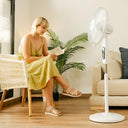 Cecotec - EnergySilence 515 MaxFlow Fan, 45W, 16" Diameter, 3 Speeds, Timer