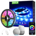 Lepro - 5M Smart RGB LED Strip Light, WiFi & Voice Control, IP65 Waterproof