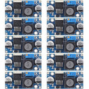 ATNSINC - 10-Pack LM2596 DC-DC Converters, Adjustable Voltage Regulator, High Efficiency Power Supply, Voltage Reducing Module