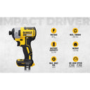 DEWALT - DCF887N XR 18V 3 Speed Brushless Impact Driver Bare Unit