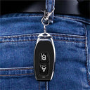 Qiachip - 433 MHz Learning Code Remote Key Fob, No Clone Function, 2 Button Design