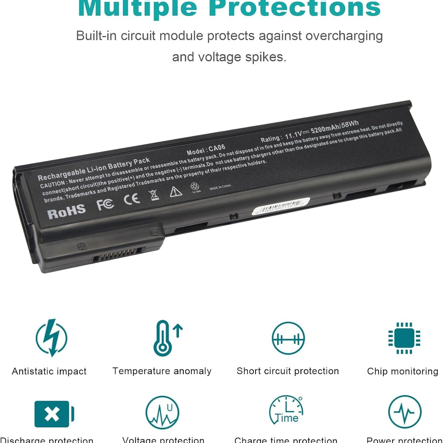 Fancy - Laptop Battery for HP CA06