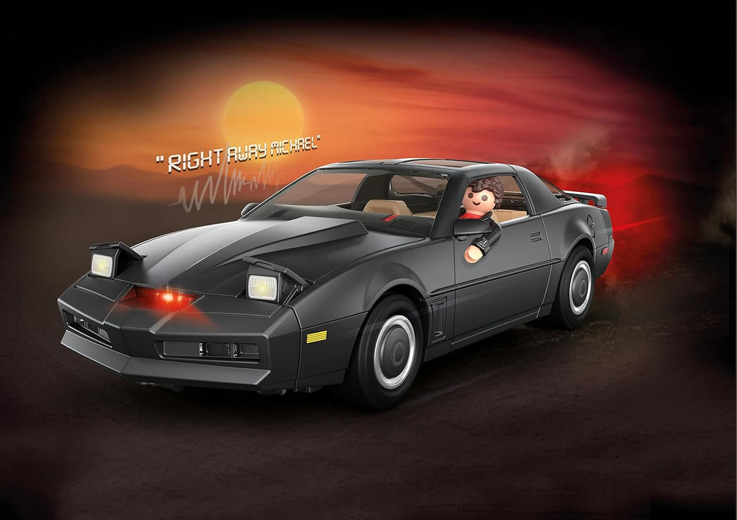 Playmobil - Knight Rider K.i.t.t. With Original Light And Sound